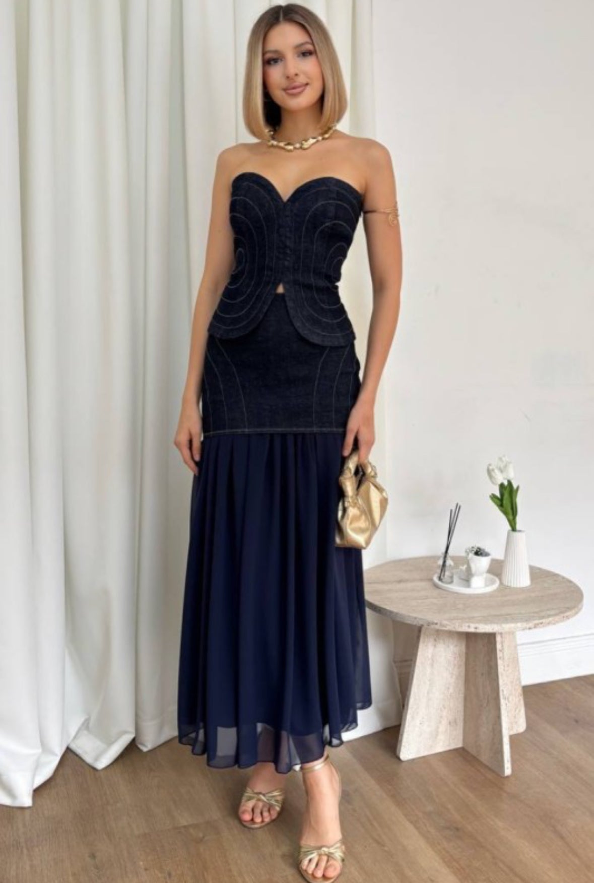 Set Denim Elegancia